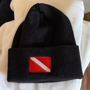 Diver Down Beanie - unisex. Never worn. Fits great.